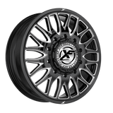 XF OFFROAD XF-240GBML-F Gloss Black Milled 20x8.25 8x210 Wheels | Offset: 110 | Backspace: 9 | Bore: 154.3