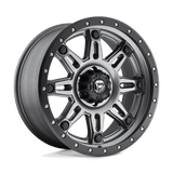 Fuel D568 MATTE GUN METAL BLACK BEAD RING 17x9 5x127 Wheels | Offset: 1 | Backspace: 5.04 | Bore: 78.1