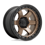 Fuel D751 MATTE BRONZE WITH BLACK RING 18x9 5x127 Wheels | Offset: 20 | Backspace: 5.79 | Bore: 71.5