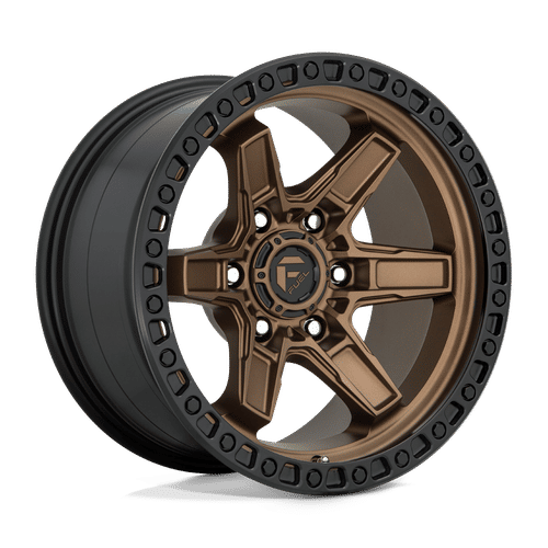 Fuel D699 MATTE BRONZE BLACK BEAD RING 17x9 5x127 Wheels | Offset: 1 | Backspace: 5.04 | Bore: 71.5