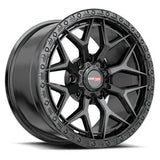 VORTEK VRT-603SB Satin Black 17x9 6x135/6x139.7 Wheels | Offset: -12 | Backspace: 4.5 | Bore: 106.1