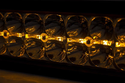 Chrome Series LED Light | 20 Inch | Dual Row | Amber DRL