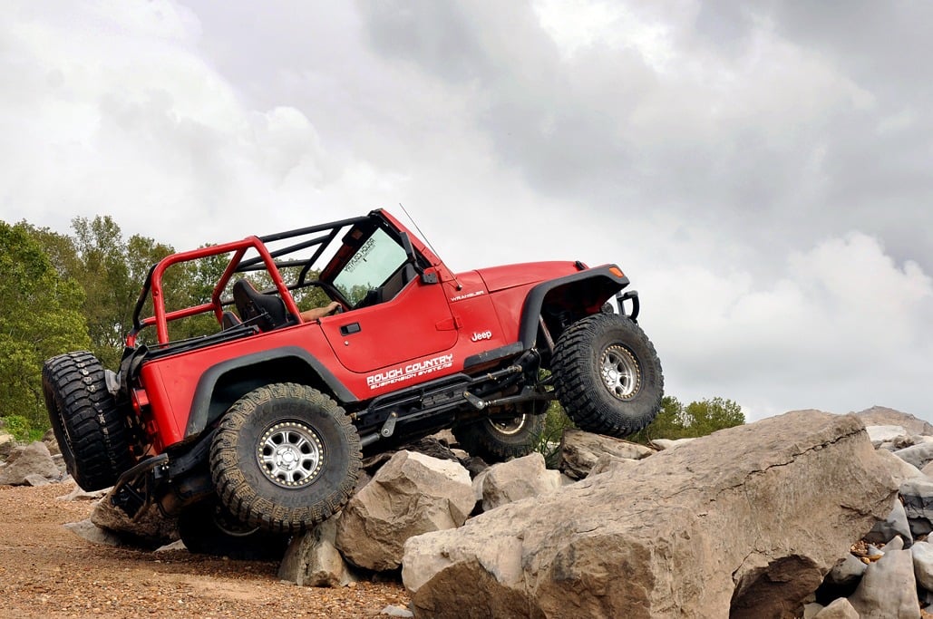 4 Inch Lift Kit | Long Arm | M1 | Jeep Wrangler TJ 4WD (1997-2006)