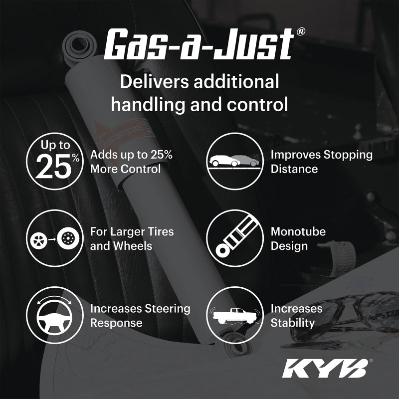 KYB 15-24 Ford Transit 150/250/350/350HD (Short Wheel Base) Gas-a-Just Gas Shock - Rear