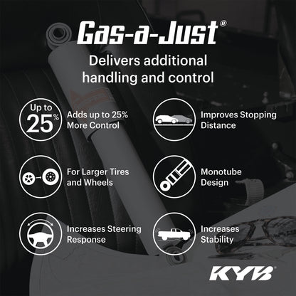 KYB Shocks & Struts Gas-A-Just Front TOYOTA Tundra (2WD) 2000-06 TOYOTA Tundra (4WD) 2000-06