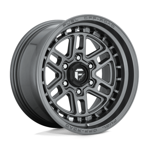 Fuel D668 MATTE GUN METAL 17x9 6x139.7 Wheels | Offset: 1 | Backspace: 5.04 | Bore: 106.1