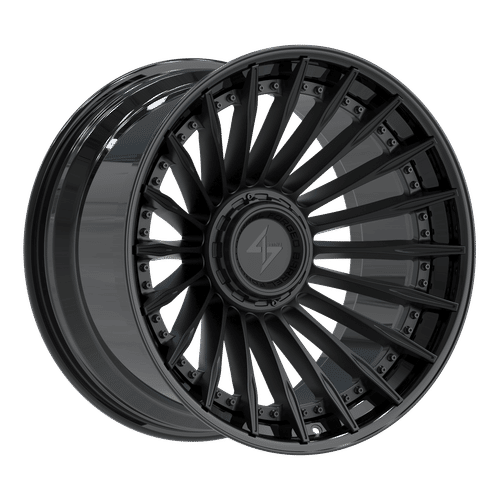 SENTALI BFX BFX1 Gloss Black Lip / Matte Black Centre 22x10 6x135/6x139.7 Wheels | Offset: -24 | Backspace: nan | Bore: 106.1