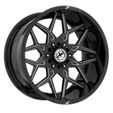 XF OFFROAD XF-238 Gloss Black Milled 18x9 6x135/6x139.7 Wheels | Offset: 12 | Backspace: 5.5 | Bore: 106.4