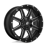Fuel D610 GLOSS BLACK MILLED 20x9 5x108/5x127 Wheels | Offset: 30 | Backspace: 6.18 | Bore: 71.5