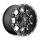 Fuel D517 MATTE BLACK MILLED 17x9 6x135/6x139.7 Wheels | Offset: 20 | Backspace: 5.79 | Bore: 106.1