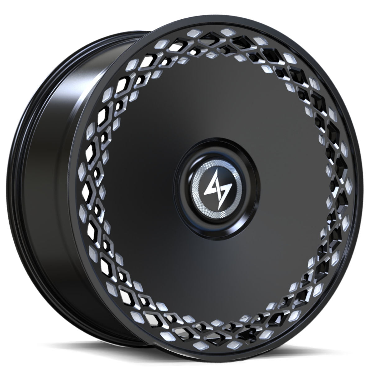 Sentali Luxx Coral Reef   Satin Black Milled 22x10.5 5x112/5x115 Wheels | Offset: 25 | Backspace: nan | Bore: 71.6