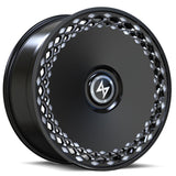 Sentali Luxx Coral Reef   Satin Black Milled 22x9 5x112/5x115 Wheels | Offset: 25 | Backspace: nan | Bore: 71.6