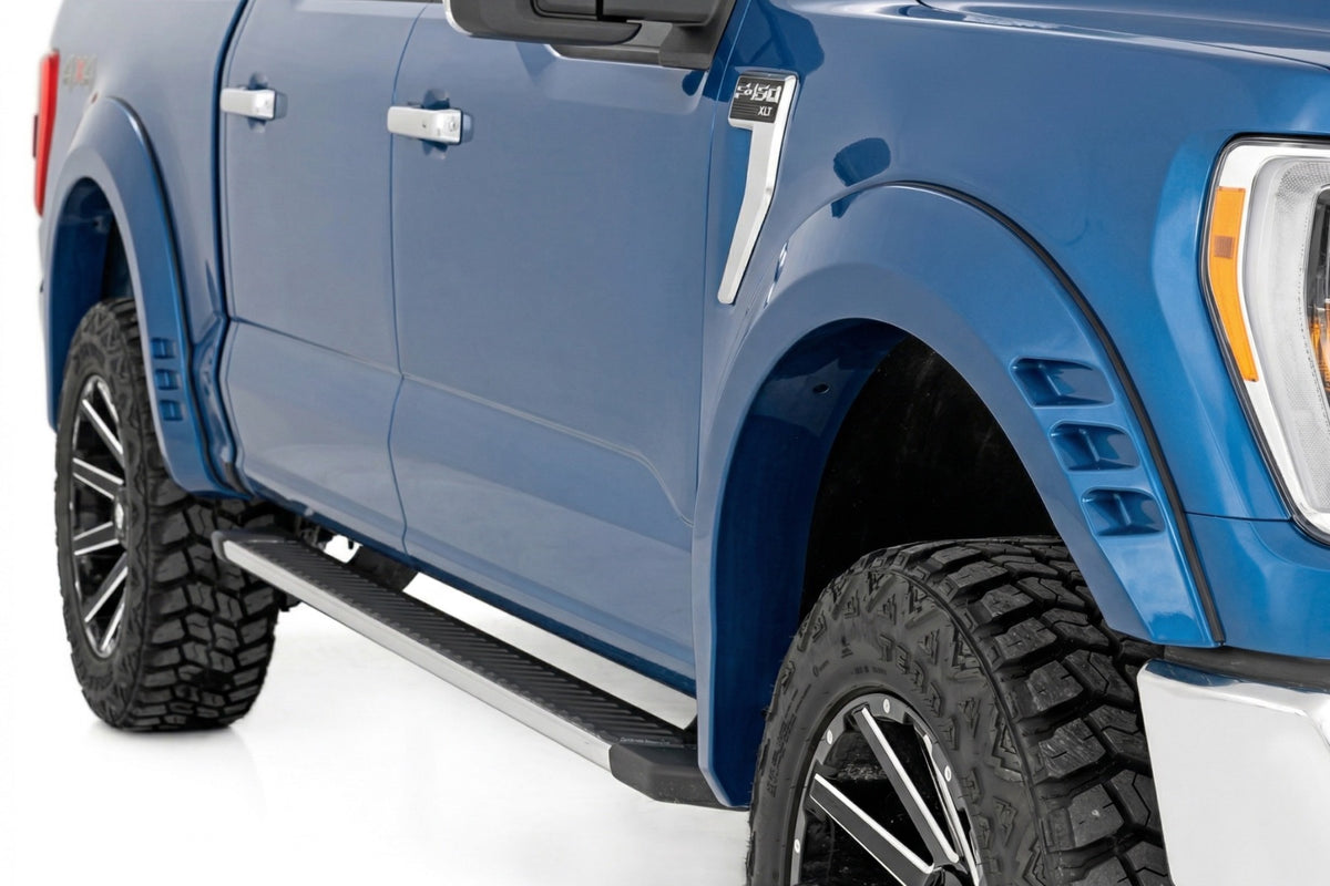 SF1 Fender Flares | E9 Argon Blue | Ford F-150 2WD/4WD (2021-2026)