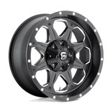 Fuel D534 MATTE BLACK MILLED 20x9 6x135/6x139.7 Wheels | Offset: -12 | Backspace: 4.53 | Bore: 106.1