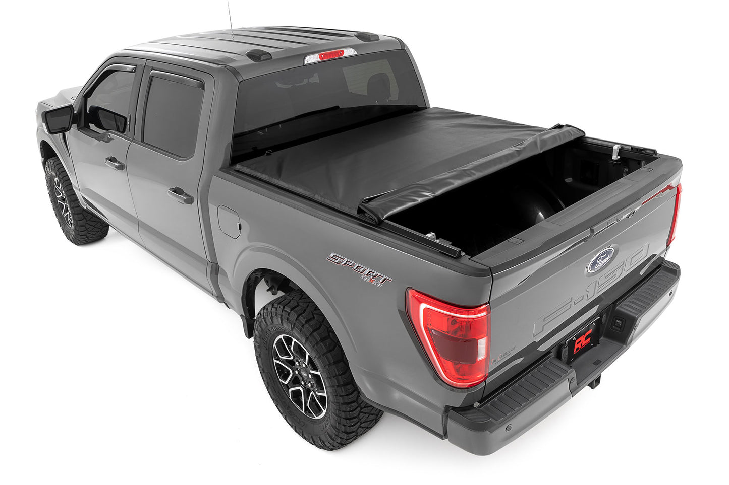 Soft Roll Up Bed Cover | 6'7" Bed | Ford F-150/F-150 Lightning/Raptor (15-23)