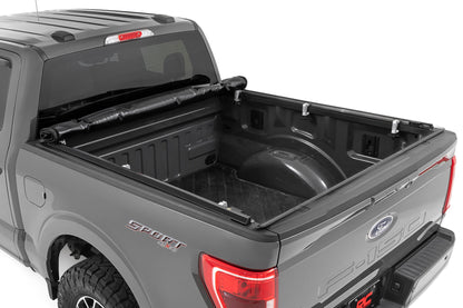 Soft Roll Up Bed Cover | 6'7" Bed | Ford F-150/F-150 Lightning/Raptor (15-23)