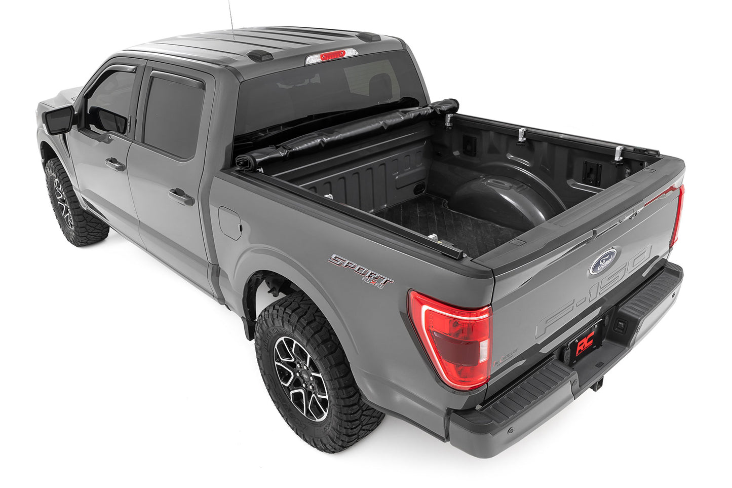 Soft Roll Up Bed Cover | 6'7" Bed | Ford F-150/F-150 Lightning/Raptor (15-23)