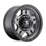 Fuel D558 MATTE GUN METAL BLACK BEAD RING 17x8.5 5x114.3 Wheels | Offset: -6 | Backspace: 4.51 | Bore: 72.56