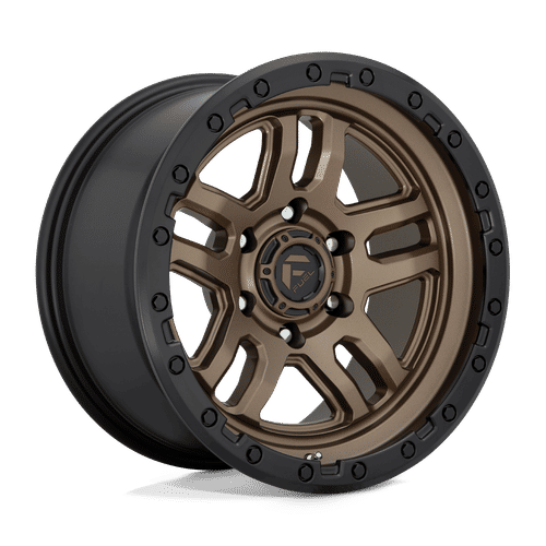 Fuel D702 MATTE BRONZE BLACK BEAD RING 20x10 5x127 Wheels | Offset: -18 | Backspace: 4.79 | Bore: 71.5