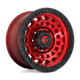 Fuel D632 CANDY RED BLACK BEAD RING 17x9 6x139.7 Wheels | Offset: 1 | Backspace: 5.04 | Bore: 106.1