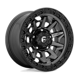 Fuel D716 MATTE GUN METAL BLACK BEAD RING 20x9 5x150 Wheels | Offset: 1 | Backspace: 5.04 | Bore: 110.1