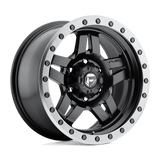 Fuel D557 MATTE BLACK GUN METAL RING 18x9 6x135 Wheels | Offset: 1 | Backspace: 5.04 | Bore: 87.1