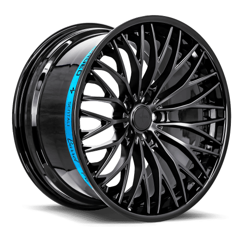 Sentali Barrel Forged SB1 Gloss Black Lip / Matte Black Centre 20x10.5 5x112 Wheels | Offset: 25 | Backspace: 6 | Bore: 66.6