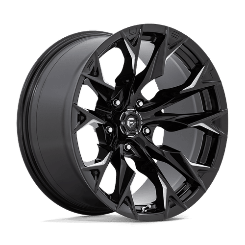 Fuel D803 GLOSS BLACK MILLED 20x10 5x139.7 Wheels | Offset: -18 | Backspace: 4.79 | Bore: 78.1