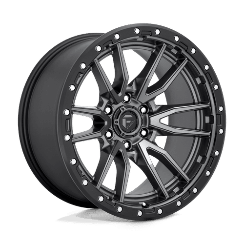 Fuel D680 MATTE GUN METAL BLACK BEAD RING 20x10 6x135 Wheels | Offset: -18 | Backspace: 4.79 | Bore: 87.1