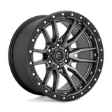 Fuel D680 MATTE GUN METAL BLACK BEAD RING 20x10 6x135 Wheels | Offset: -18 | Backspace: 4.79 | Bore: 87.1