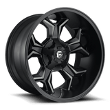Fuel D605 AVENGER MATTE BLACK DOUBLE DARK TINT 22x12 6x135/6x139.7 Wheels | Offset: -44 | Backspace: 8.23 | Bore: 106.1