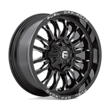 Fuel D795 GLOSS BLACK MILLED 20x9 8x165.1 Wheels | Offset: 1 | Backspace: 5.04 | Bore: 125.1