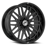 XF OFFROAD XF-240 Gloss Black Milled 22x10 6x135/6x139.7 Wheels | Offset: -18 | Backspace: nan | Bore: 106.4