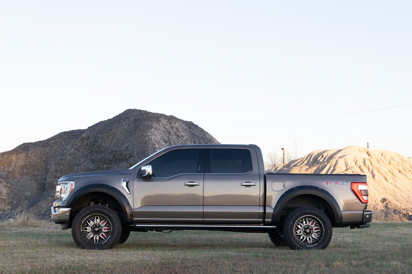 Pocket Fender Flares | G4 Azure Gray | Ford F-150 2WD/4WD (2021-2024)
