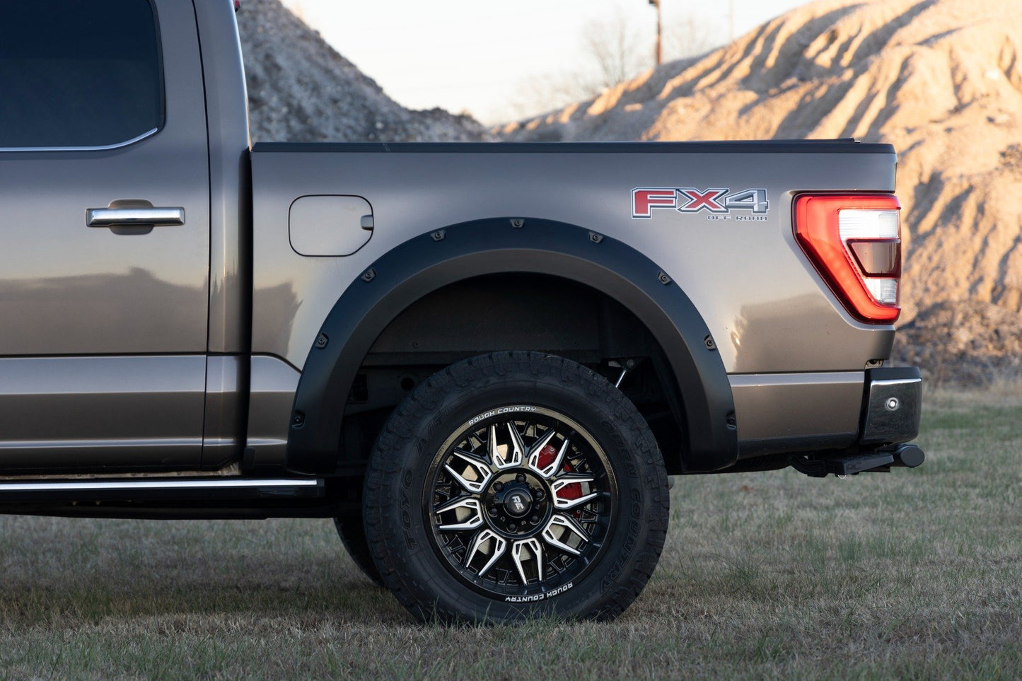 Pocket Fender Flares | G4 Azure Gray | Ford F-150 2WD/4WD (2021-2024)
