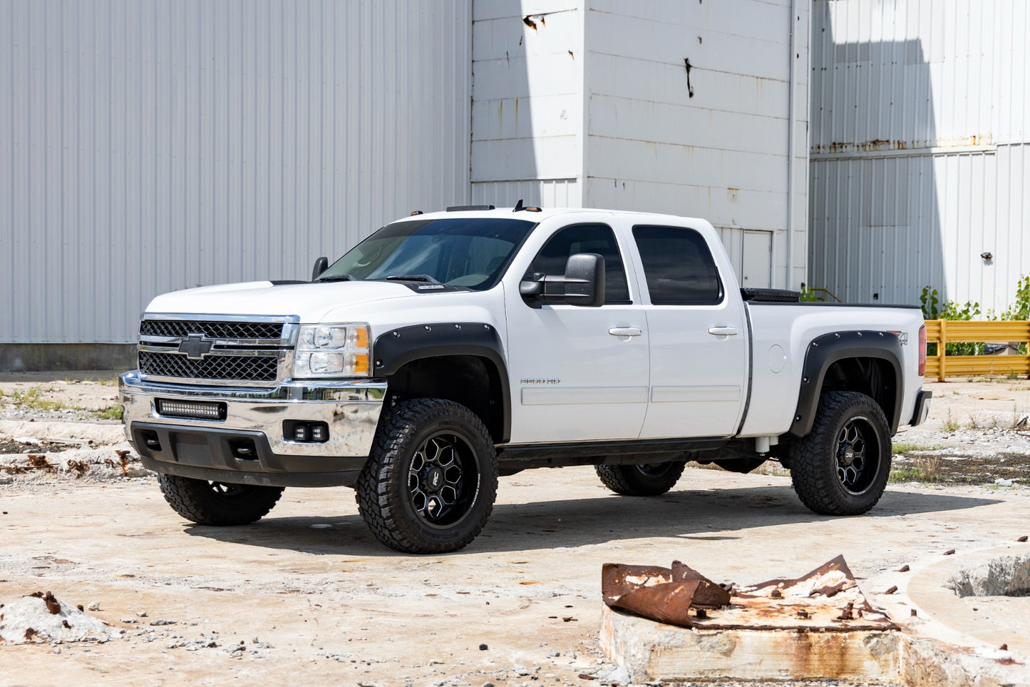 Pocket Fender Flares | 6'7" &amp; 8' Bed | 16┬áGraystone | Chevy Silverado 1500/2500HD/3500HD (07-14)
