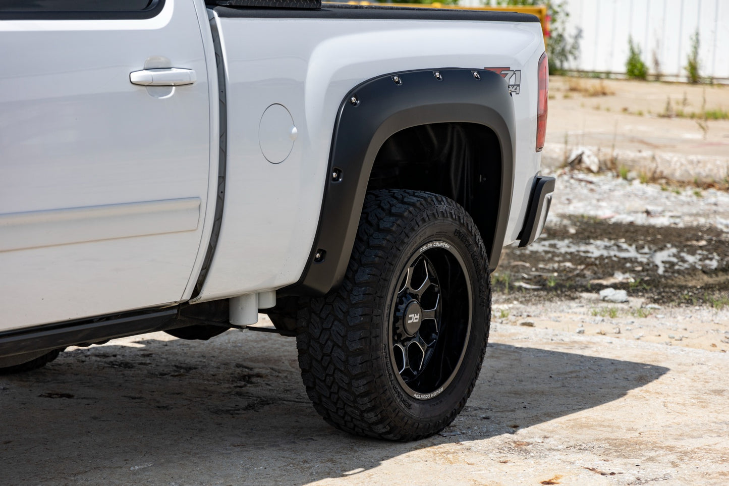 Pocket Fender Flares | 6&#039;7&quot; &amp; 8&#039; Bed | 836 Blue Granite | Chevy Silverado 1500/2500HD/3500HD (07-14)