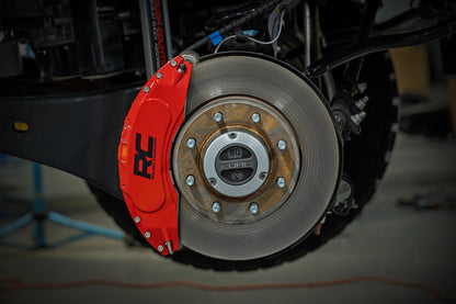 Caliper Covers | Front and Rear | Red | Ford F-250 Super Duty 2WD/4WD (2023-2024)