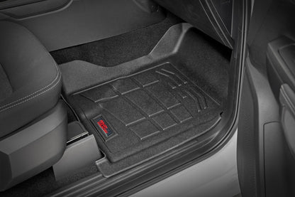 Sure-Fit Floor Mats | Front & Rear | Crew | Ford Ranger 2WD/4WD (2024)