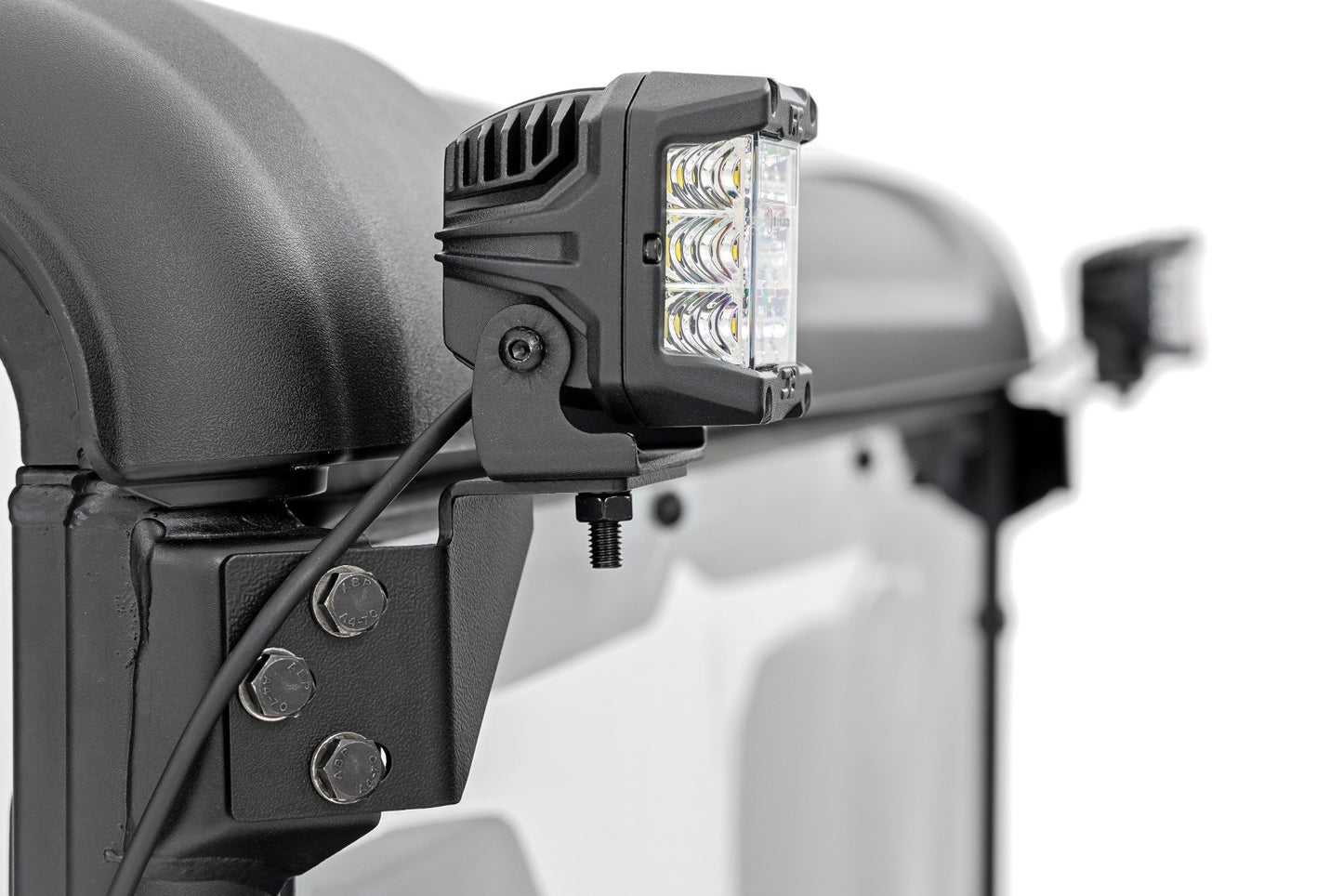 LED Light Kit | Rear Mount | 2" Black Pair | White DRL | CFMOTO UFORCE U10 1000 PRO