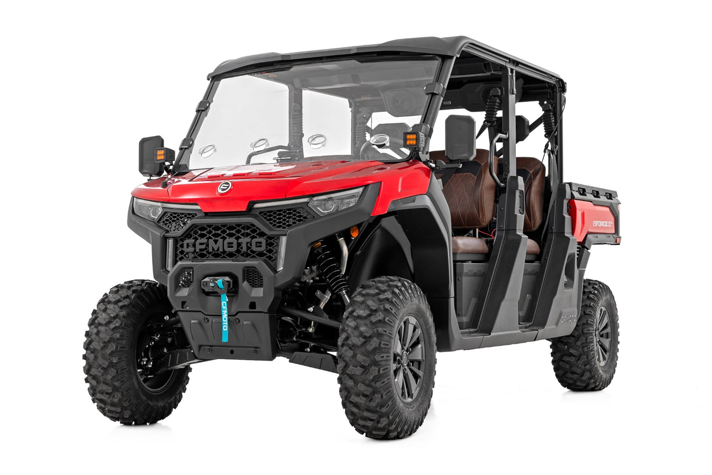 Vented Full Windshield | Scratch Resistant | CFMOTO UFORCE 1000 U10 PRO
