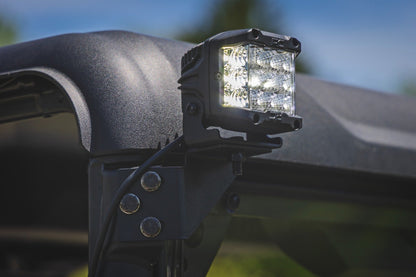 LED Light Kit | Rear Mount | 3" Chrome Pair | Wide Angle | CFMOTO UFORCE U10 1000 PRO