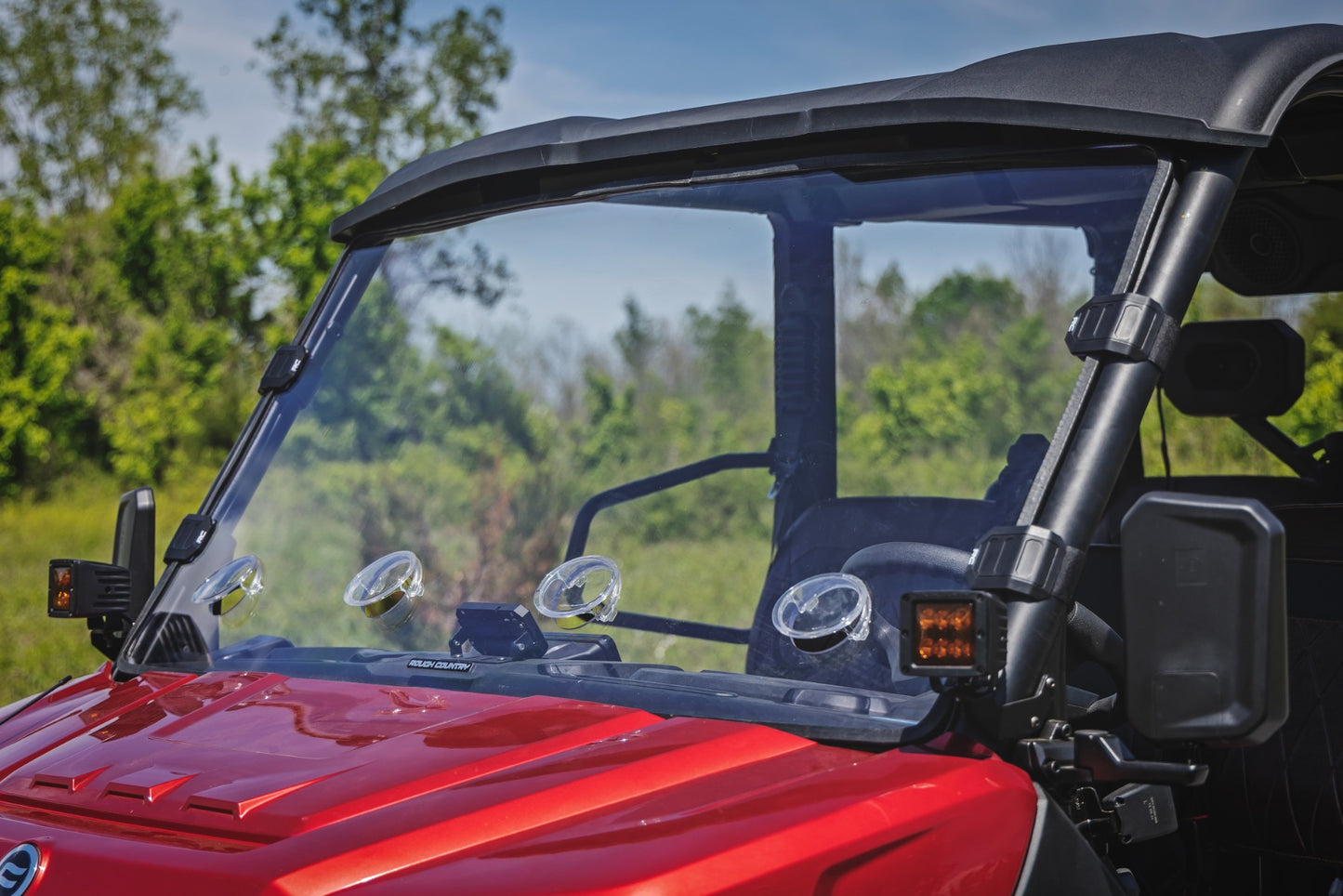 Vented Full Windshield | Scratch Resistant | CFMOTO UFORCE 1000 U10 PRO