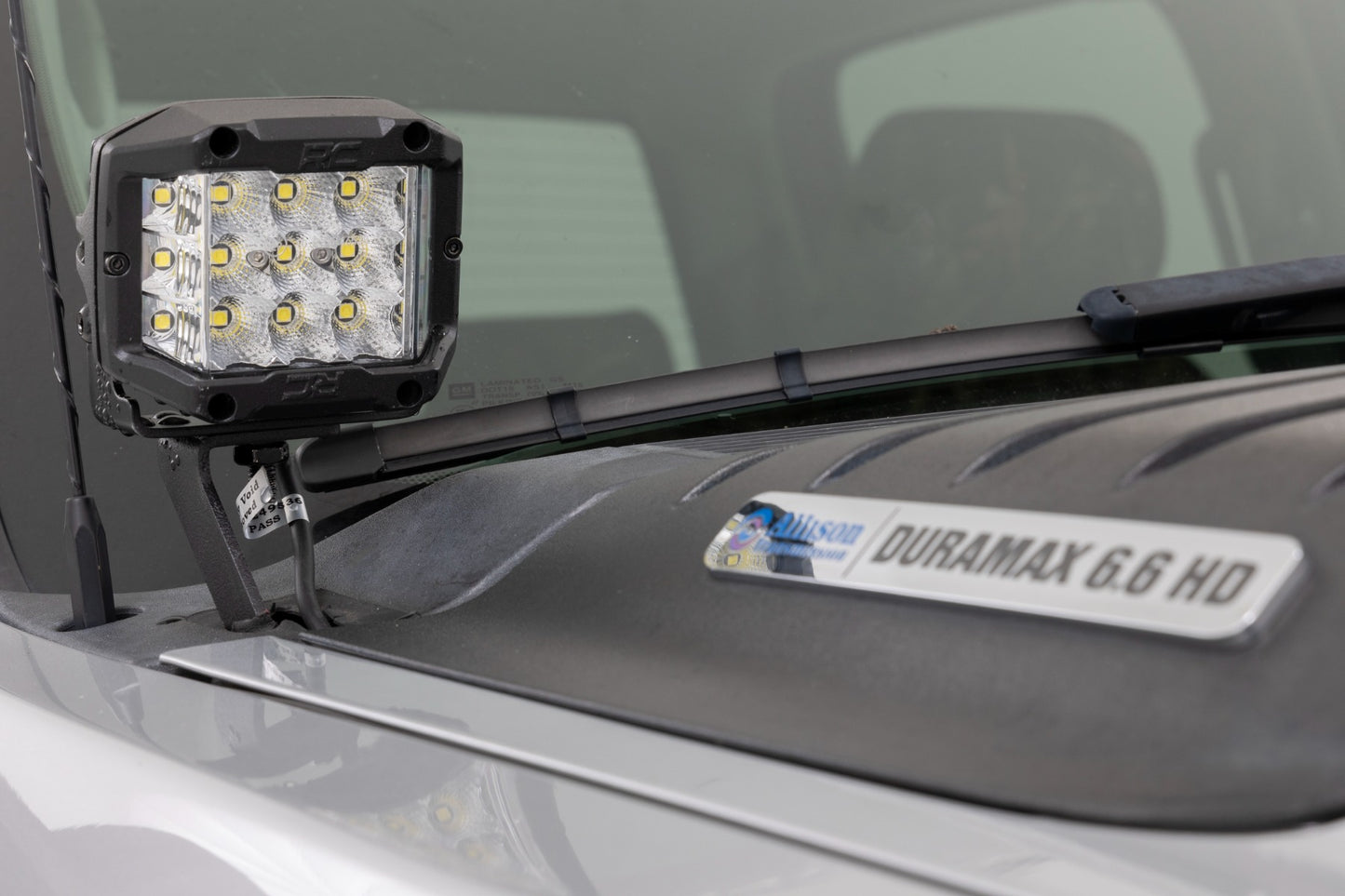 LED Light | Ditch Mount | 2" Black Pair | Spot | Chevy 1500 (2007-2013)