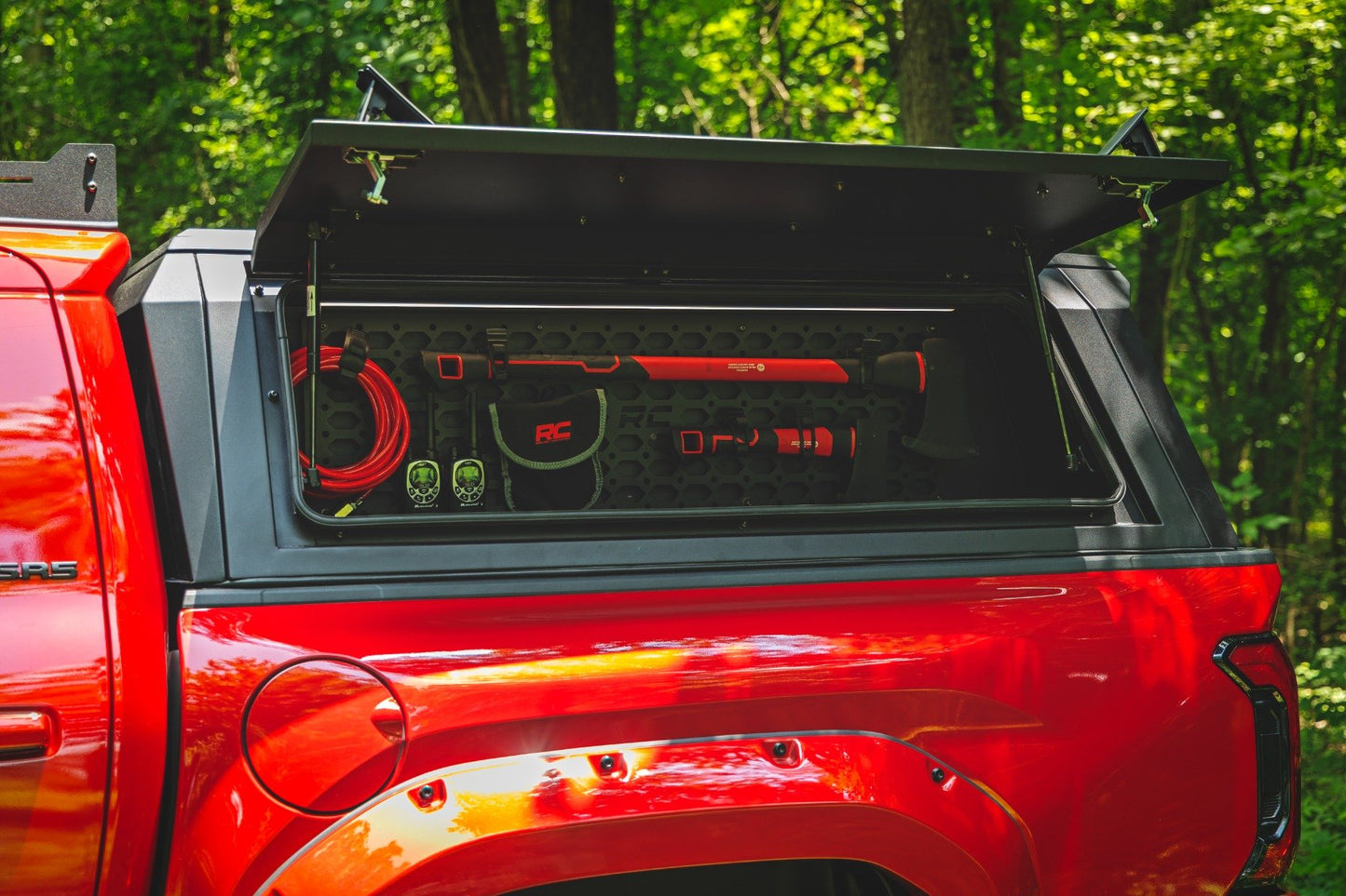 Bed Cap Molle Panel Side Storage Bin | Drivers Side | Toyota Tacoma (24-25)