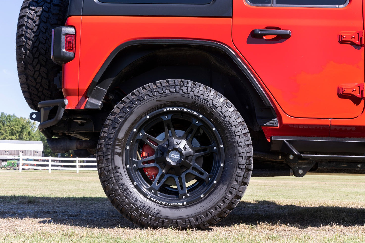 Caliper Covers | Rear | Red | Sport | Jeep Gladiator JT/Wrangler JL (18-24)