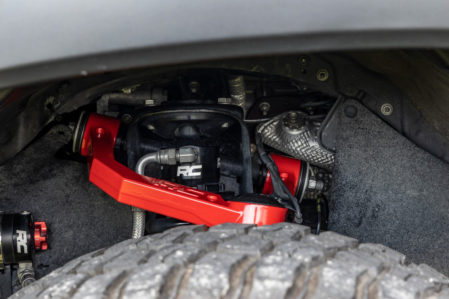 Red Forged Upper Control Arms | 3.5" Of Lift | Toyota 4Runner (10-23)/Tacoma (05-23)