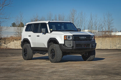 LED Light Kit | Ditch Mount | 2" Black Pair | Amber DRL | Toyota Land Cruiser (24-25)