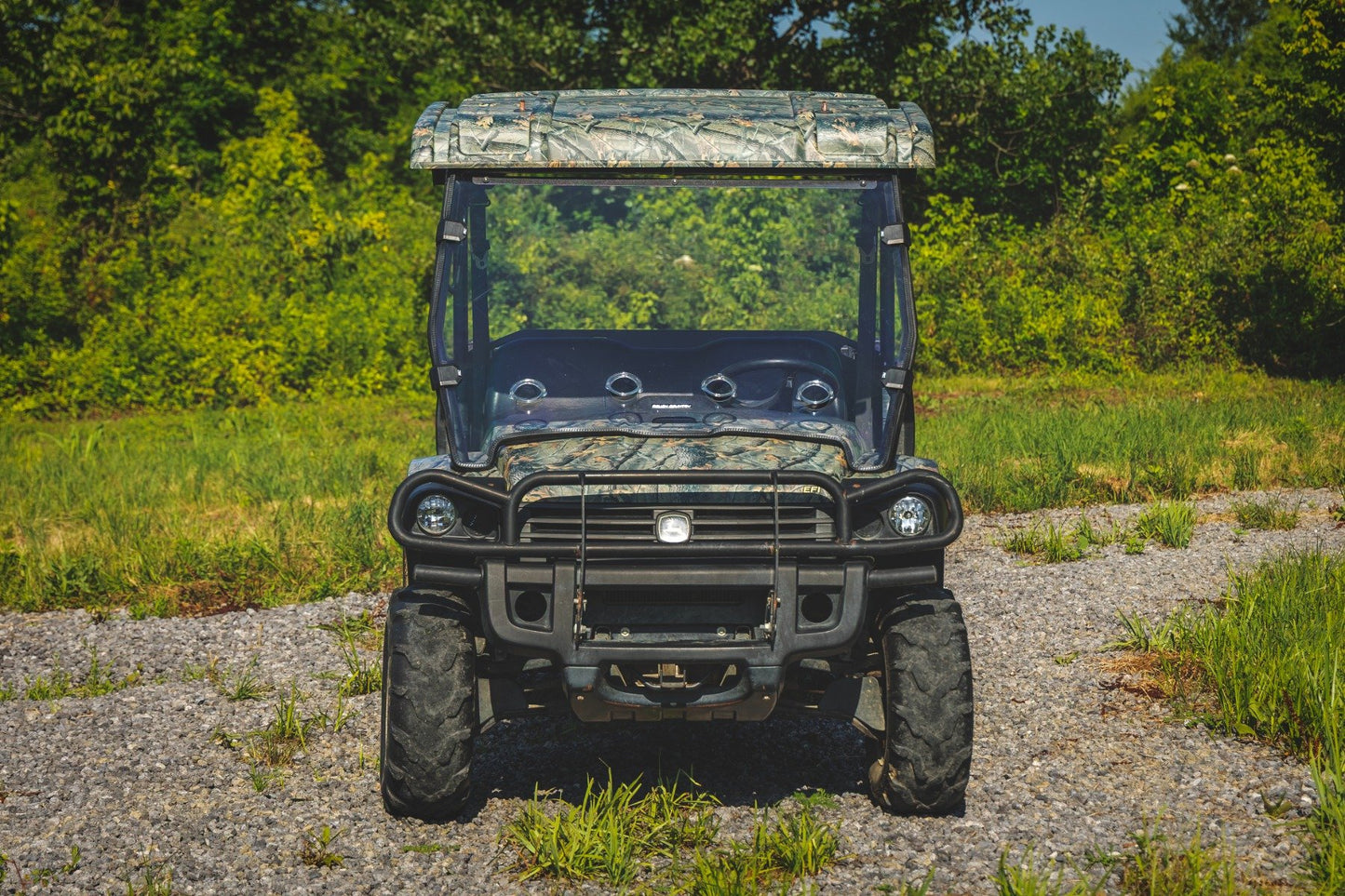 Vented Full Windshield | Scratch Resistant | John Deere Gator XUV 825