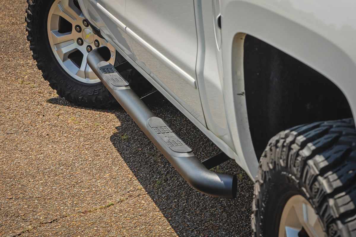 Nerf Steps | 3-Inch Tube | Chevy/GMC 1500/2500HD/3500HD (07-19 & Classic)